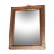 Antique wooden mirror