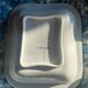 Grand plat cloche en porcelaine Villeroy et Boch ancien