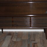 Hifi grundig furniture string from the 70s record player and radio