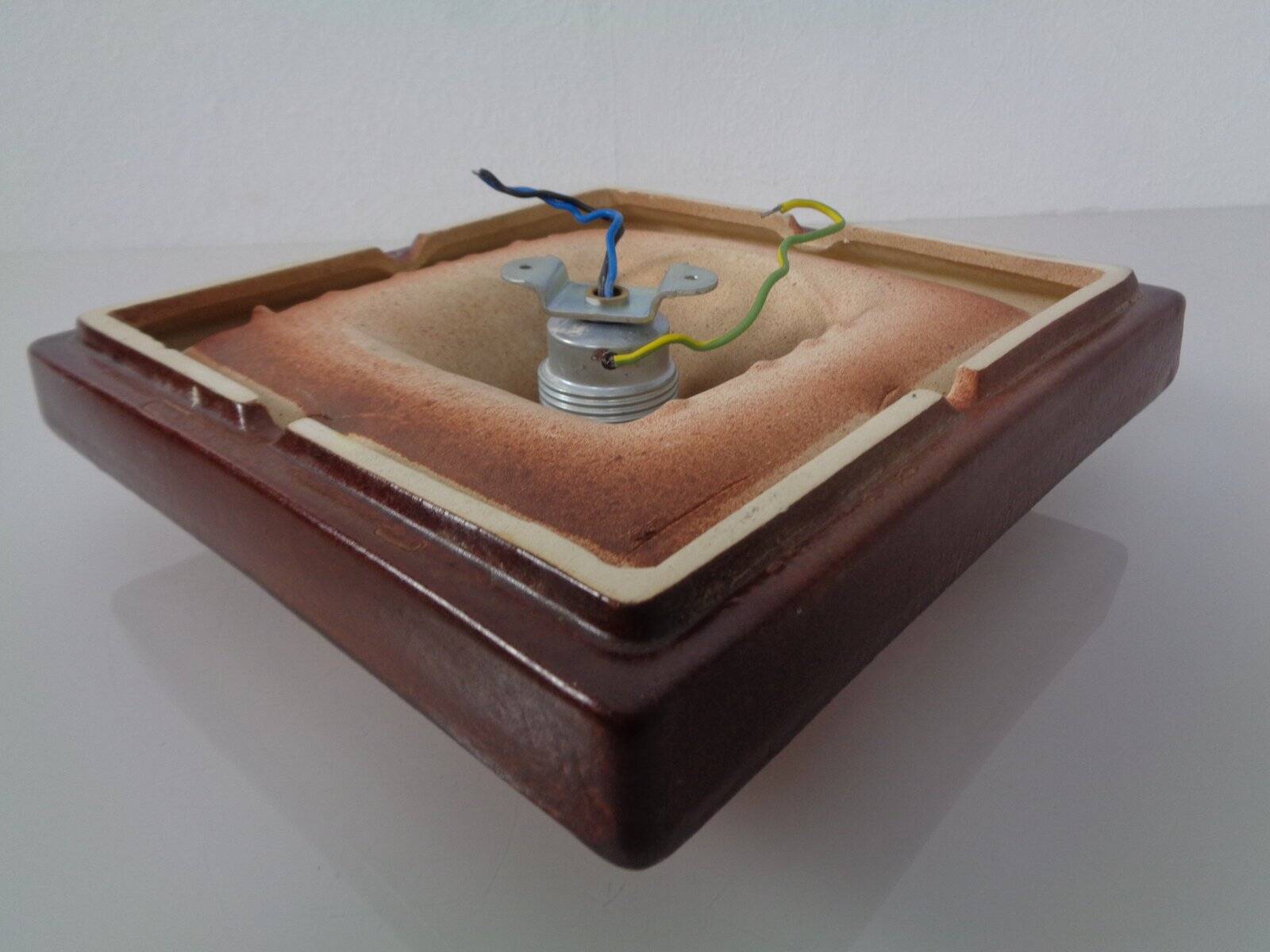 Pop Art Ceramic Wall Lamp, Germany, 1970s