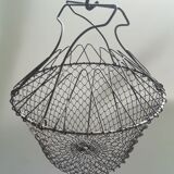 Foldable old salad basket