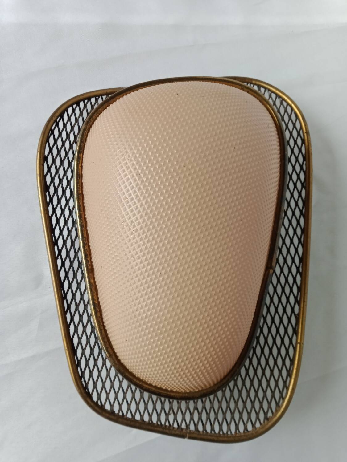 50s wall lights in expanded metal