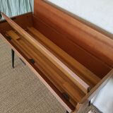 Console ou bureau vintage pieds compas