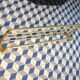 Vintage coat rack with 6 movable hooks
