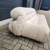 Cassina Soriana 4-seater sofa by Afra & Tobia Scarpa