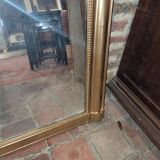 Mirror Louis Philippe 19th gold 144h/106l cms