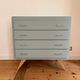 Vintage chest of drawers revisited in Almond (Resource)