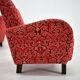 Set of two rare art deco armchairs h-283 by jindřich halabala, 1949s