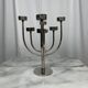 Bougeoir inox Habitat vintage