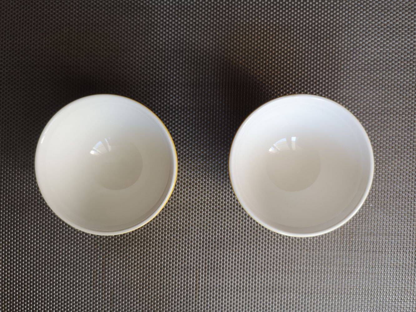 Duo of small ceramic bowls - Italian work - 1960s/1970s