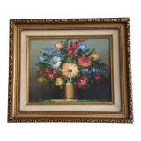 Tableau bouquet fleurs