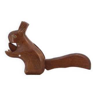 Wooden nutcracker in the shape of a squirrel, 1950s