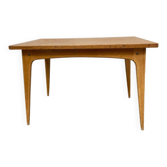 Table bureau stella vintage en hêtre