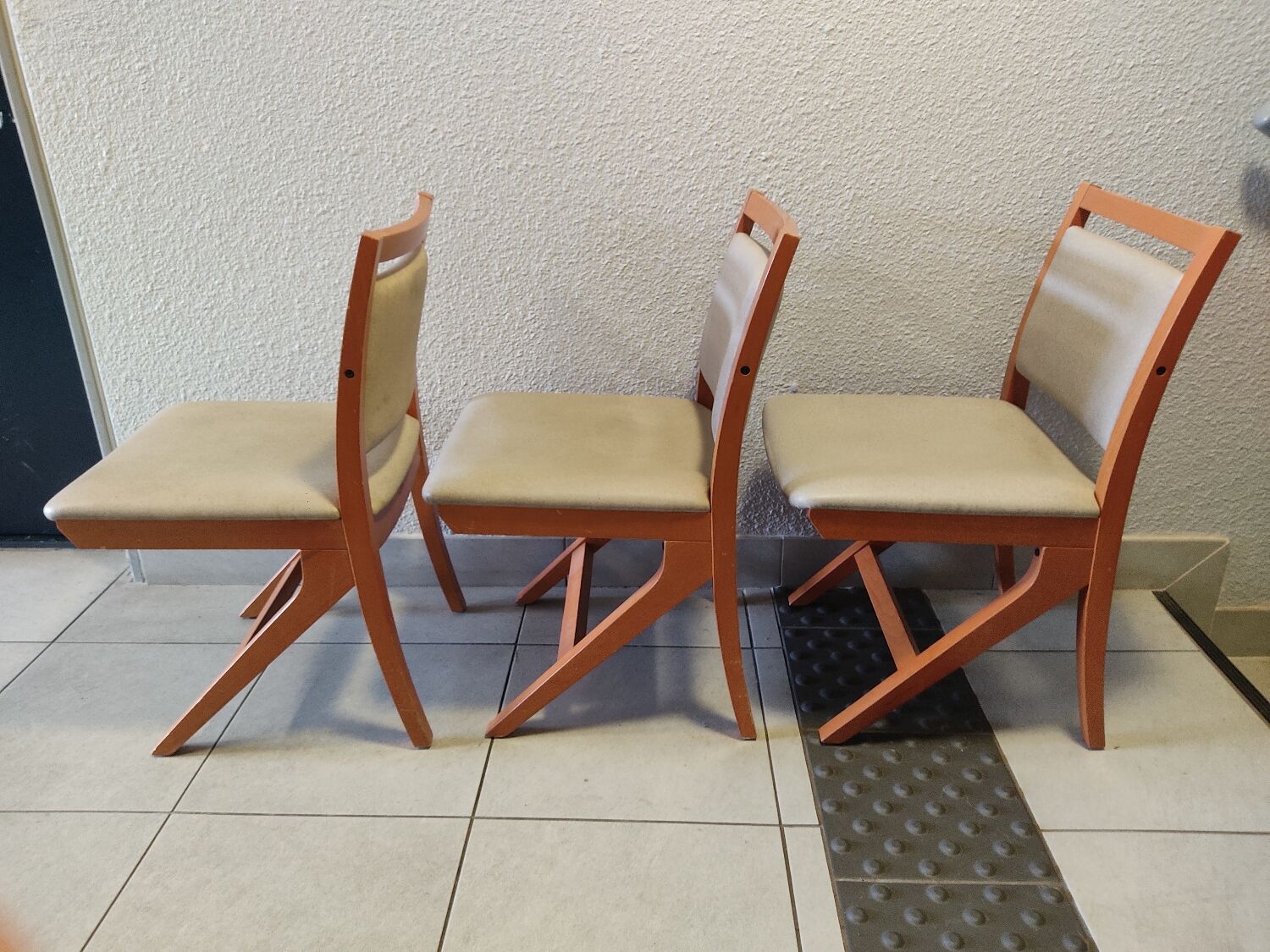 3 designer chairs