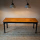 Reichsbahn table with narrow original beech top