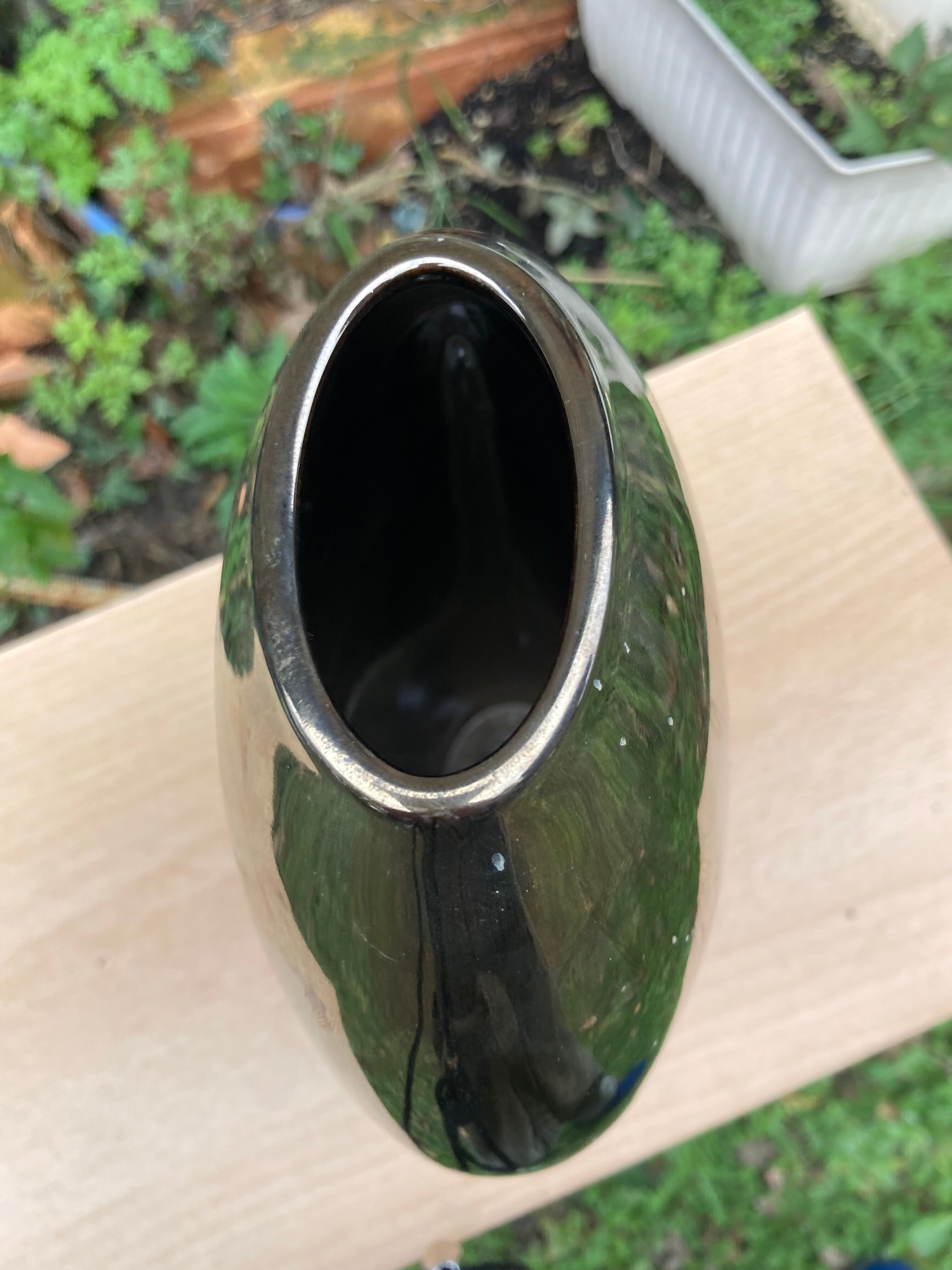 Art Deco ceramic vase signed Pierre Cardin