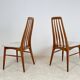 2 oak chairs Eva by Niels Koefoed 1960