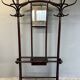Thonet Coat Rack with Mirror, 1920s