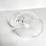 5 crystal cognac glasses from Saint-Louis