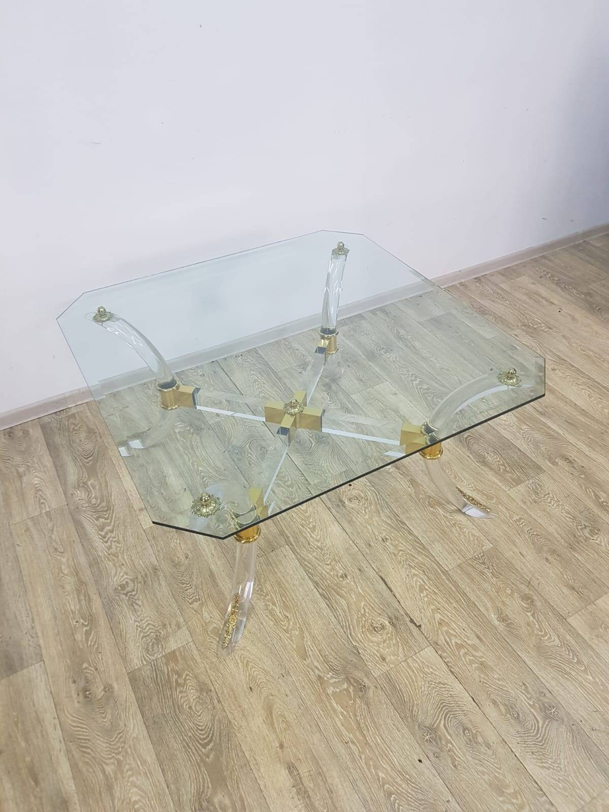 Hollywood Regency, coffee table, France, 1970s