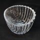 Covered box in villeroy and boch crystal shell shape vintage