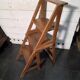 Solid oak step stool