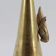 Vase en laiton criquet