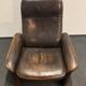 Vintage Brown Leather De Sede Ds 50 leather arm chair from 1970's