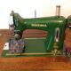 Furniture with Minerva sewing machine / vintage 50s-60s