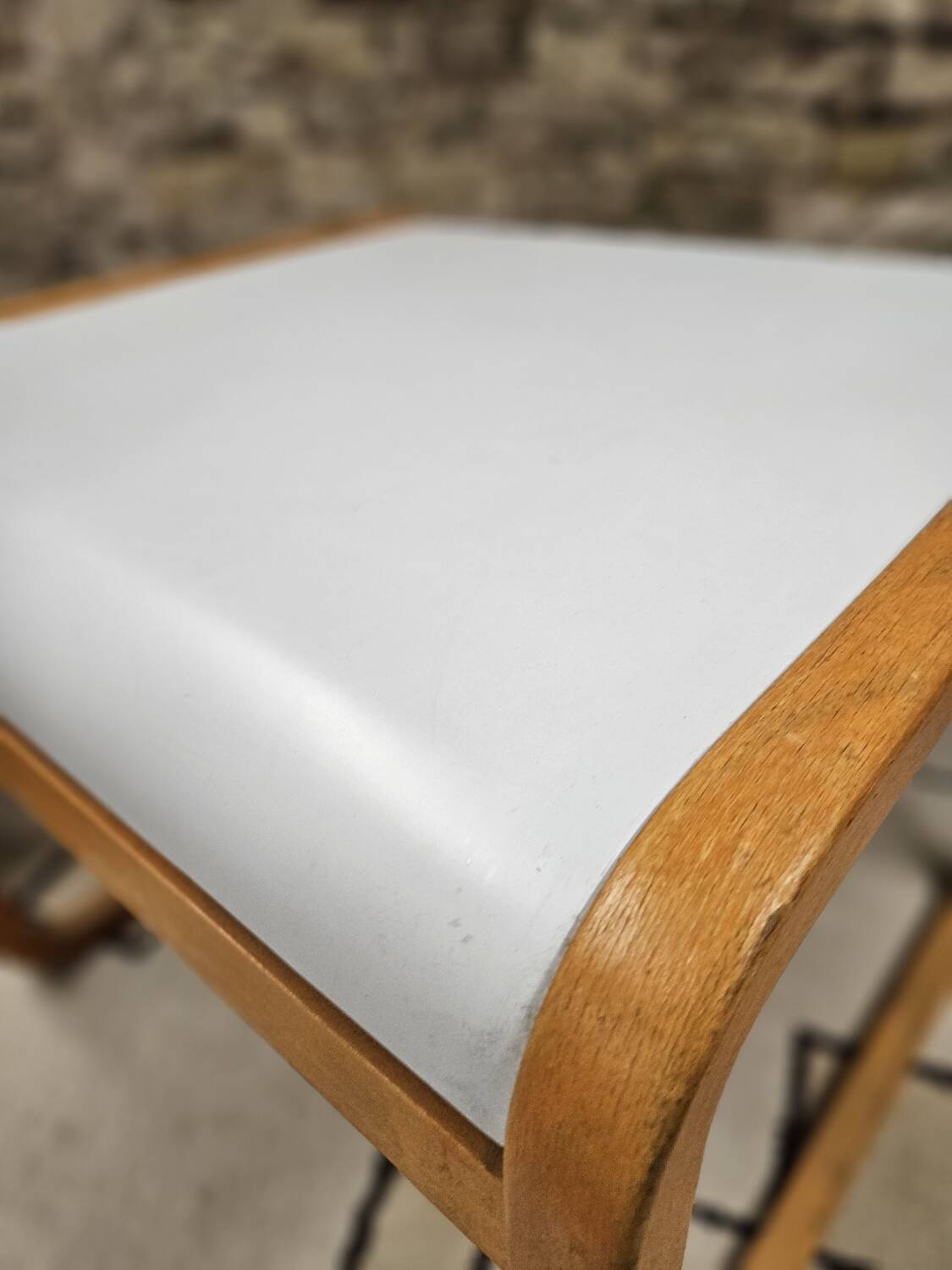 Set of Wilkhahn bentwood armchairs and tables, vintage 1980s