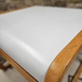 Set of Wilkhahn bentwood armchairs and tables, vintage 1980s