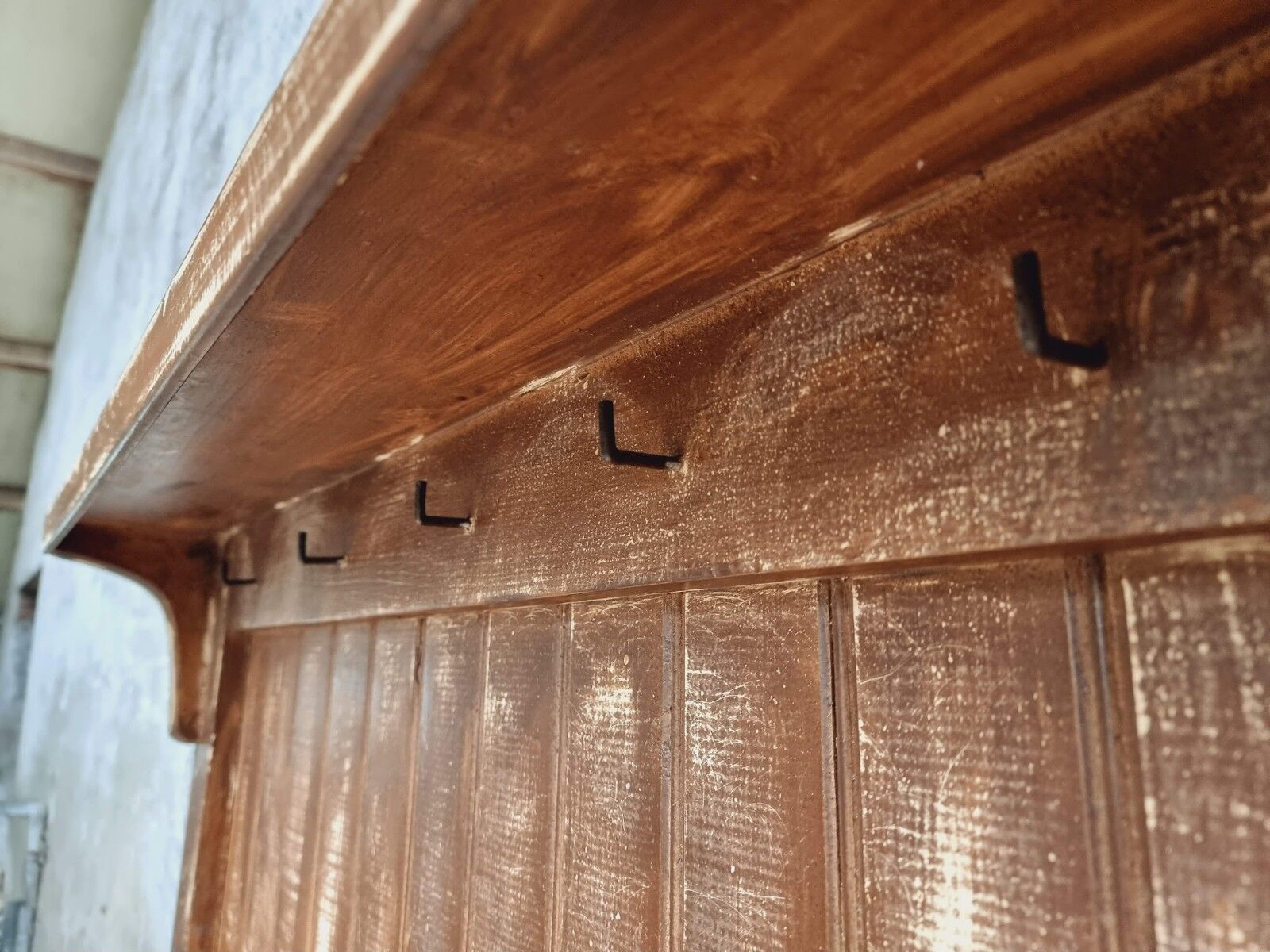 Brocante wall rack kitchen rack 70 x 105 cm