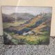 Oil on canvas, old painting signed Marcel Baron
