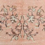 5x8 Peah Pink & Brown Floral Pattern Vintage Rug, 166x258Cm