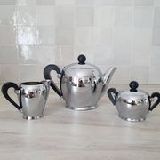 Service à café - thé collection bombé en inox 18/10, Alfra Alessi