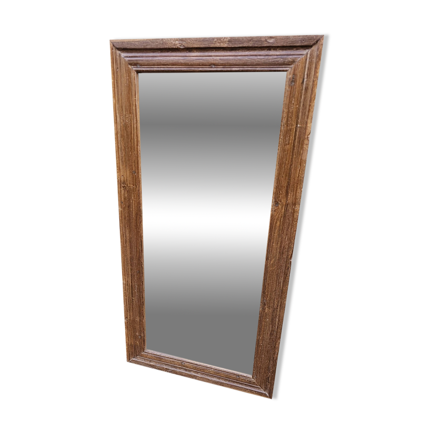 Teak mirror from Burma