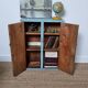 Workshop furniture small old cabinet