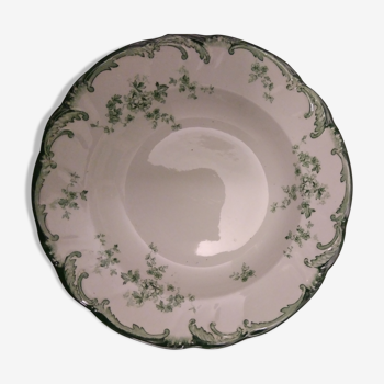 Plates hollow earthenware English