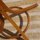 vintage parrot coat rack in bent wood