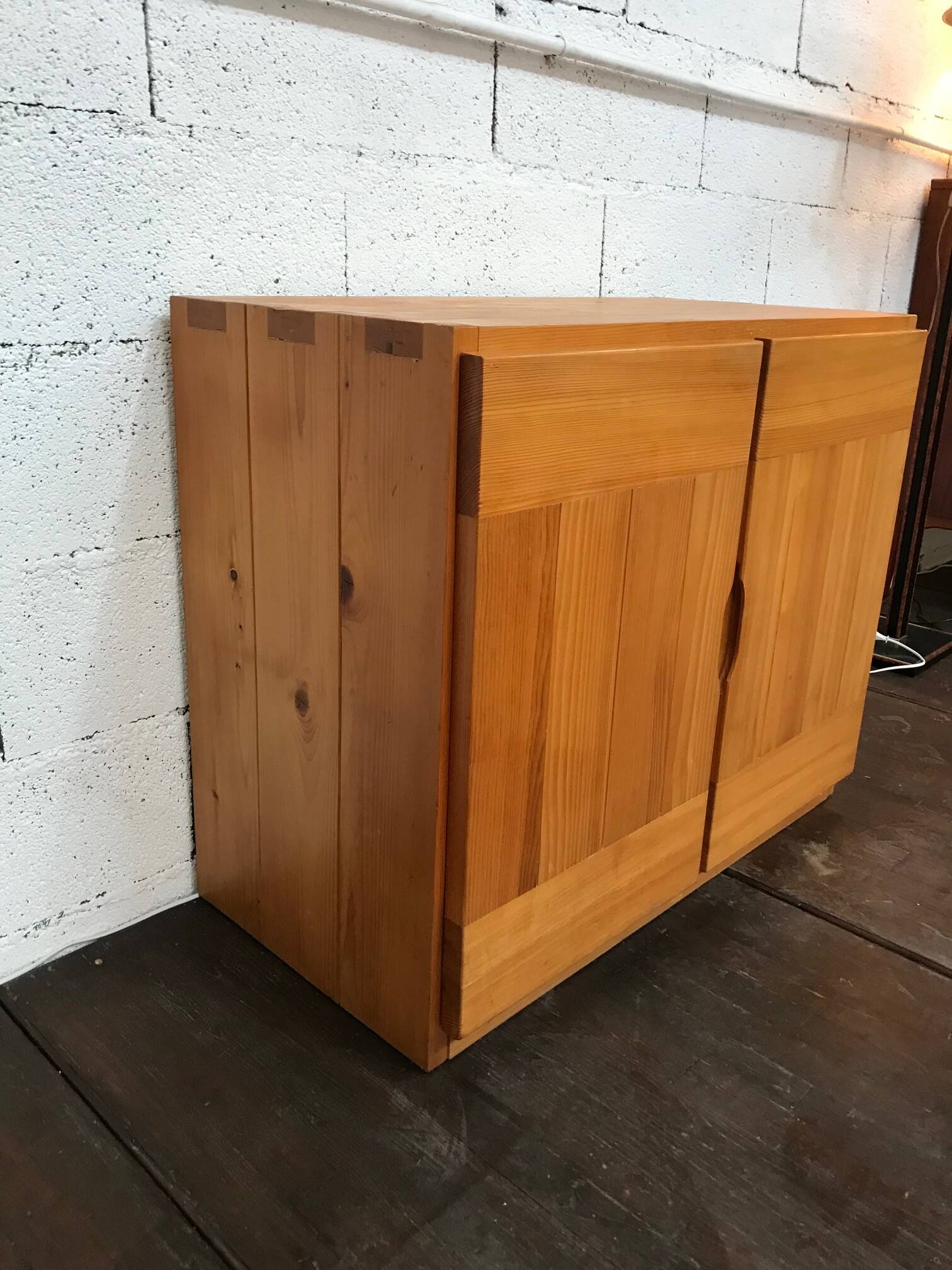 Vintage sideboard by Roland Haeusler for Maison Regain, 1980s