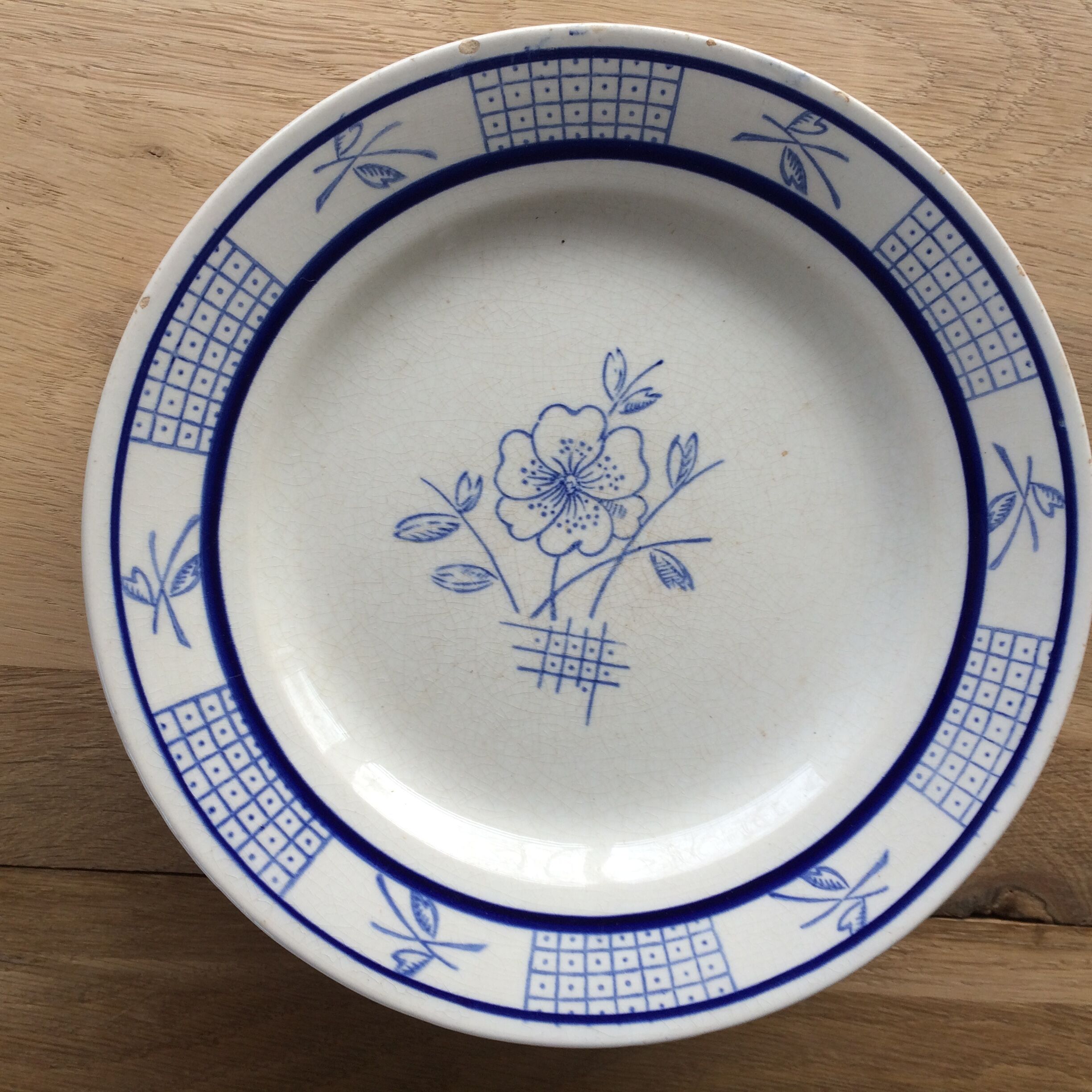 Assiettes Porcelaine Gien