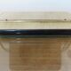 Mechanical alarm clock "jaz" brass and vinyl, swivel 50s 60s