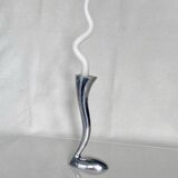 Postmodern aluminium candlestick