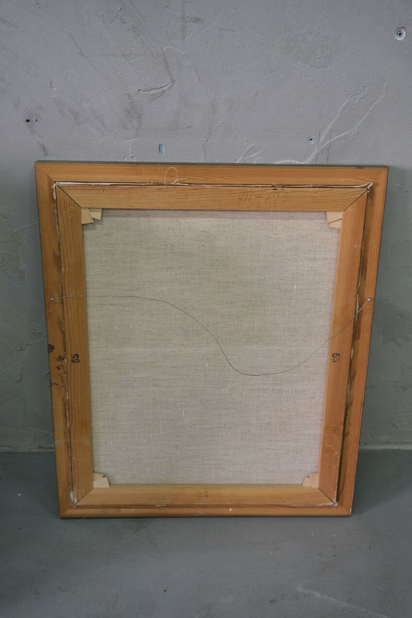 Scandinavian Modern Painting, Kai Christensen, 1970s