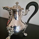 Solid silver teapot