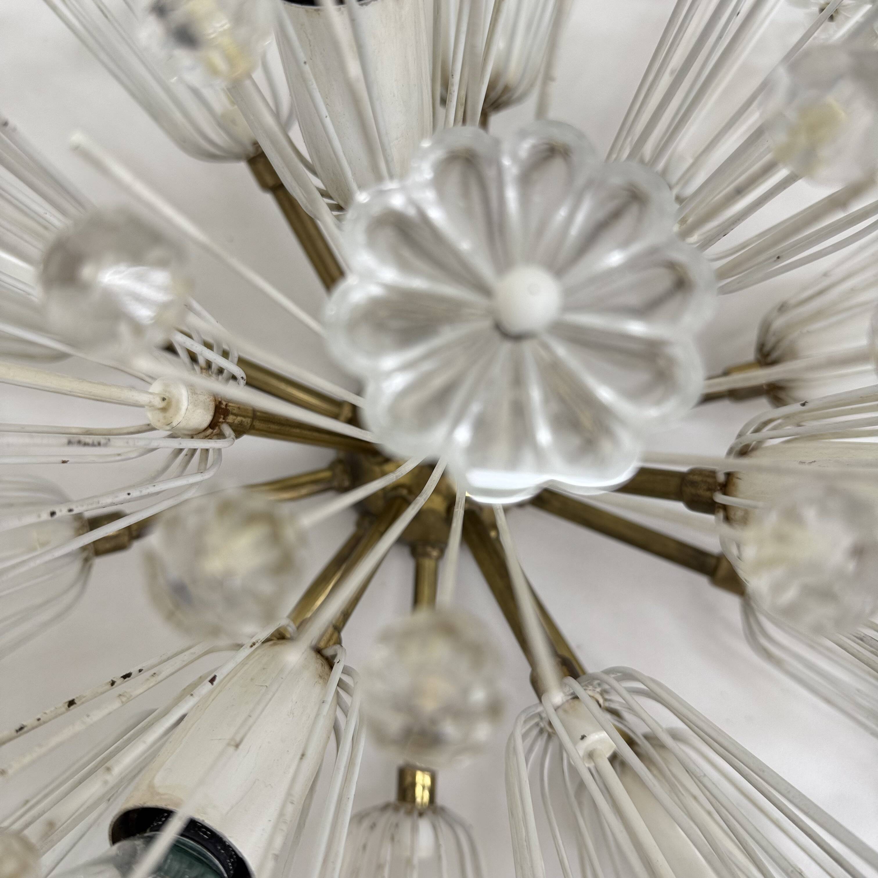 Snowball Ceiling Lamp by Emil Stejnar for Rupert Nikoll, 1950s