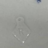 Victorian vase with hand-painted cobalt.