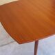 Scandinavian dining table extendable teak by Henry Walter Klein