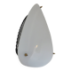 Applique en perspex et métal déployé années 50 60