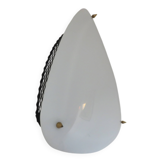Wall light in perspex and expanded metal from the 50s and 60s.
